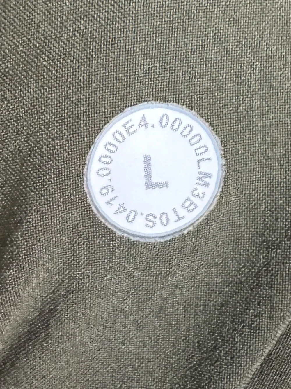 Lululemon Tundra Trek 1/2 Zip Heathered Dark Olive Men’s Size L Active Wool Cozy